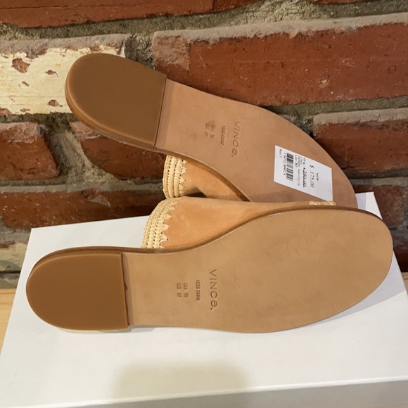 Vince Padmore Slide Sandal roast brown NIB - Picture 8 of 10